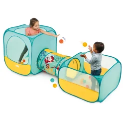 D - Parcours de jeu multicolore thématique : La jungle L.50xl.235xH.80cm