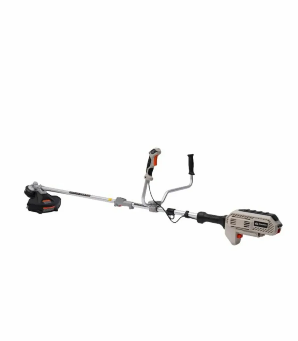 DAEWOO - Débroussailleuse à batterie 62v daewoo avec lame 3 dents et fil 2,3mm - dalst62bl-16w