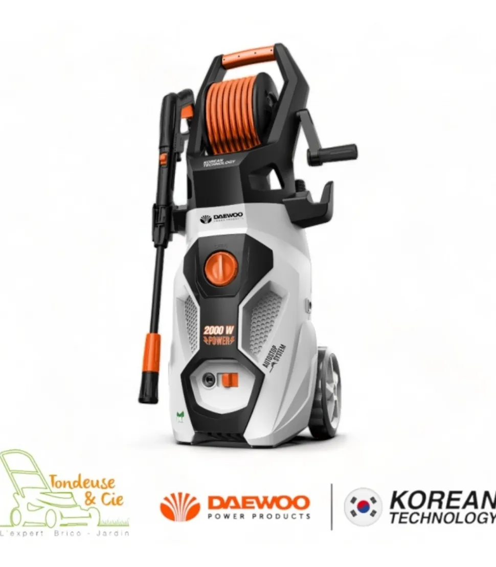 DAEWOO - Nettoyeur haute pression daewoo 2000 w - 160 bars, raccord rapide, accessoires - dax160-2000w-hrl