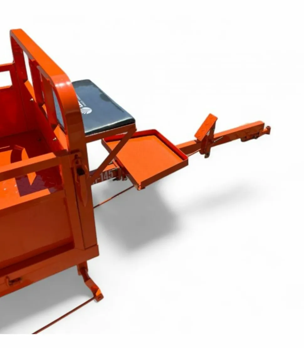 DAEWOO - Remorque freinée 450kg de charge pour motoculteur toute marque - daewoo datr145