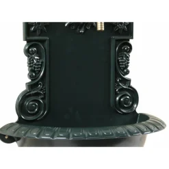 DÉCORATION D'AUTREFOIS - Fontaine de jardin aluminium vert - décoration d'autrefois