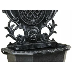 DÉCORATION D'AUTREFOIS - Fontaine de jardin aluminium gris - décoration d'autrefois