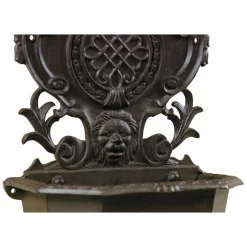 DÉCORATION D'AUTREFOIS - Fontaine de jardin aluminium marron - décoration d'autrefois