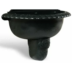 DÉCORATION D'AUTREFOIS - Fontaine de jardin aluminium vert - décoration d'autrefois