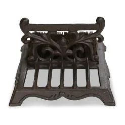 DÉCORATION D'AUTREFOIS - Gratte-pied fonte fonte marron - décoration d'autrefois