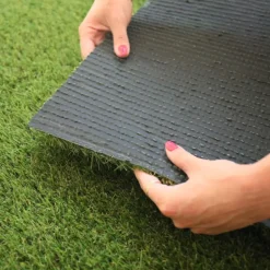 DÉCOWEB - Gazon synthétique fireguard classé feu - 25mm - rouleau de 3m x 15m