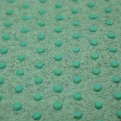 DÉCOWEB - Moquette d'extérieur verte sur plots - imitation gazon synthétique - rouleau de 4m x 33m