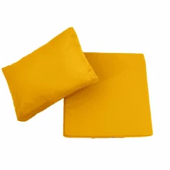 DECO ARTS - Coussins pour salon de jardin déhoussable 60x70cm jaune