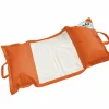 DECO ARTS - Pouf piscine en polyester 170x90 cm orange