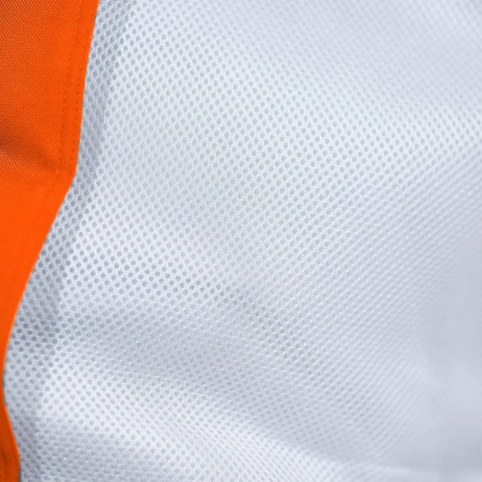 DECO ARTS - Pouf piscine en polyester 170x90 cm orange