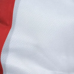 DECO ARTS - Pouf piscine en polyester 170x90 cm rouge piment