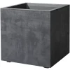 DEROMA - Bac cubo Millennium, à réserve d'eau, coloris anthracite - L.39cm