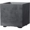 DEROMA - Bac cubo Millennium, à réserve d'eau, coloris anthracite - L.25cm