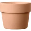 DEROMA - Pot Vaso Perfetto White en terre cuite - H.30,8 x D.39 m