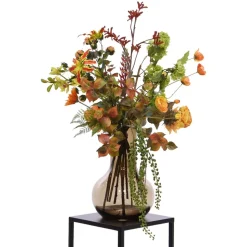 DESIGN PLANTS - Bouquet d'art artisanal savannah amsterdam - orange