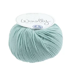 DMC - Laine Woolly 100% Merinos : vert 50g