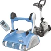 Dolphin robot electrique de piscine fond, parois et ligne d'eau avec télécommande - nauty tc