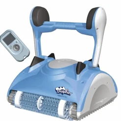 Dolphin robot electrique de piscine fond, parois et ligne d'eau avec télécommande - nauty tc