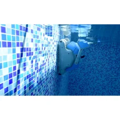 Dolphin robot electrique de piscine fond, parois et ligne d'eau avec chariot - ms4