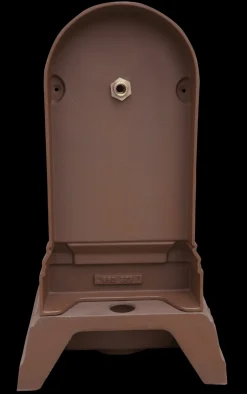 DOMMARTIN - Fontaine citadine style corten (ral mars 2525) avec robinet standard dommartin h. 70cm x l. 35cm