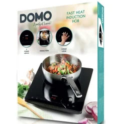 Domo table de cuisson à induction posable 2000w noir - do332ip