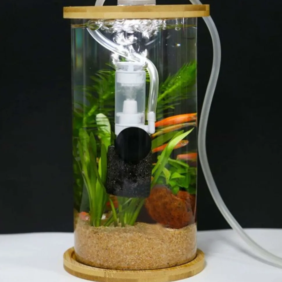 DOWNYPAWS - 2 filtres miniatures pour aquarium