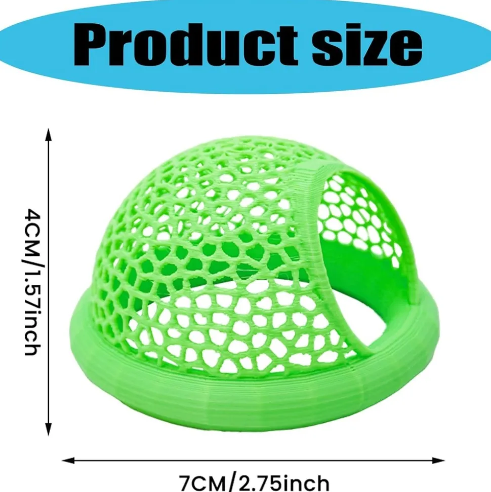 DOWNYPAWS - Abri flottant naturel pour poisson d'aquarium