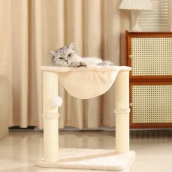 DOWNYPAWS - Arbre à chat avec hamac