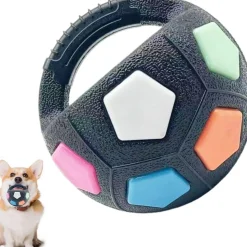 DOWNYPAWS - Balle jouet pour chien football-jouets à mâcher