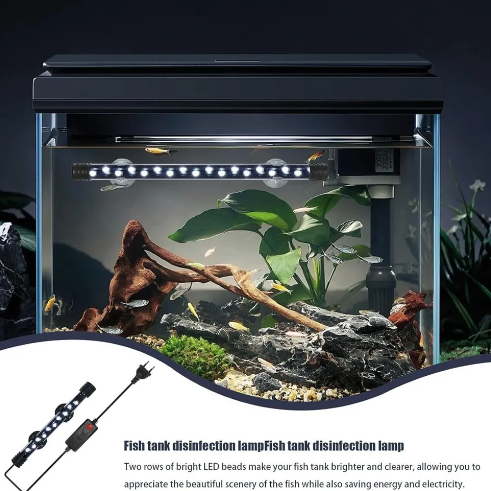 DOWNYPAWS - Bande led submersible pour aquarium - éclairage étanche s