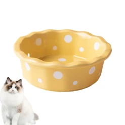 DOWNYPAWS - Bol céramique pour chat - anti-bascule & hygiénique