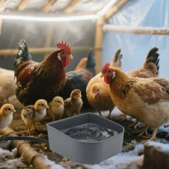 DOWNYPAWS - Bol d'eau chauffant anti-gel - 1l pour chats et petits animaux