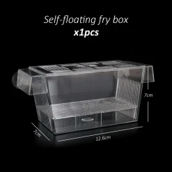 DOWNYPAWS - Box flottante double paroi avec ventouse - élevage alevins