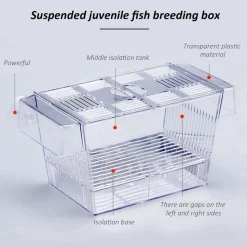 DOWNYPAWS - Box flottante double paroi avec ventouse - élevage alevins