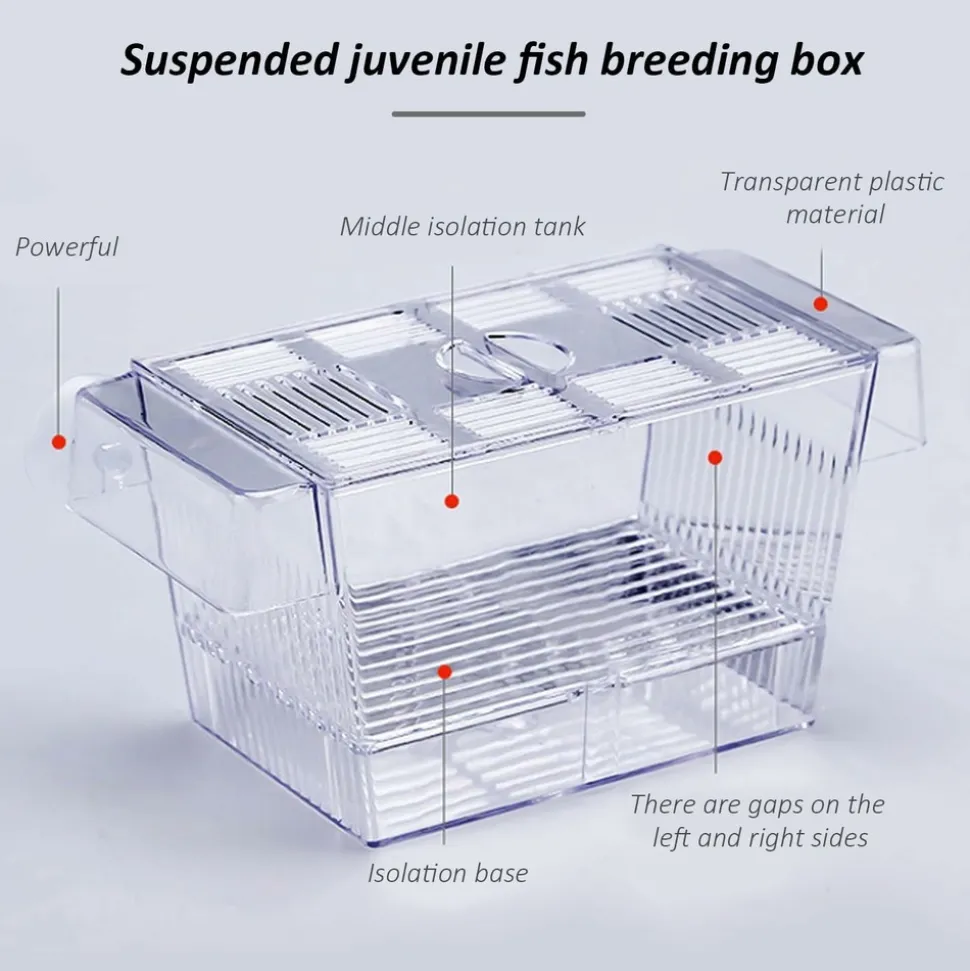 DOWNYPAWS - Box flottante double paroi avec ventouse - élevage alevins