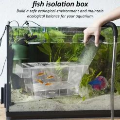 DOWNYPAWS - Box flottante double paroi avec ventouse - élevage alevins