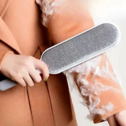 DOWNYPAWS - Brosse à poussière en gaze réutilisable, électrostatique manuelle pour poils d'animaux