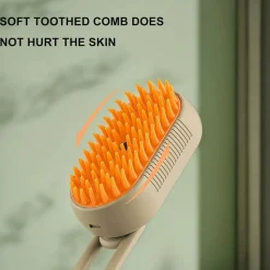 DOWNYPAWS - Brosse à vapeur universelle pour chats et chiens (2 pièces)