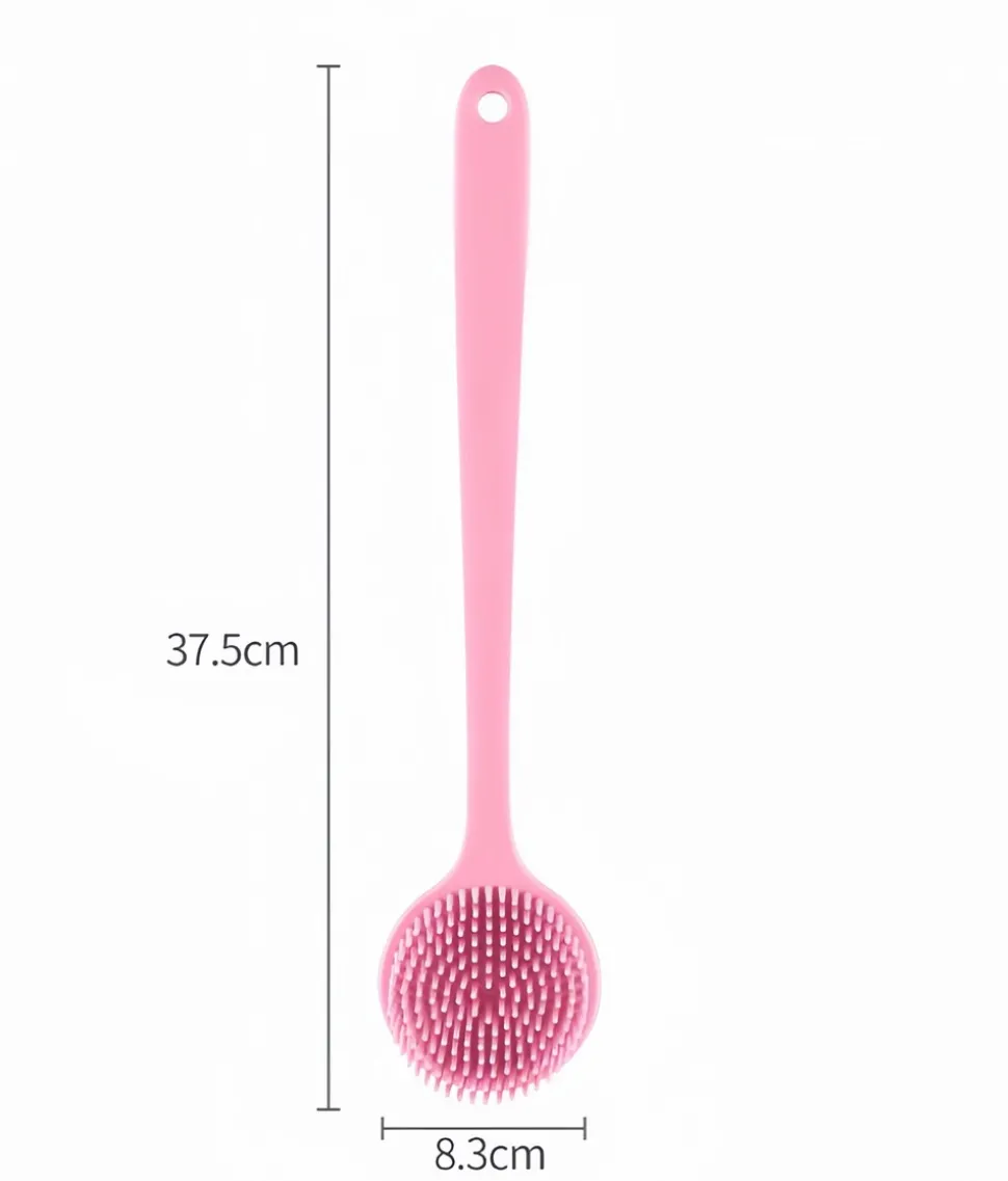 DOWNYPAWS - Brosse de bain multifonction en silicone pour animaux de compagnie couleur aléatoire