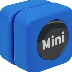 DOWNYPAWS - Brosse de nettoyage-brosse magnétique pour aquarium-3*3*2.7cm-bleu