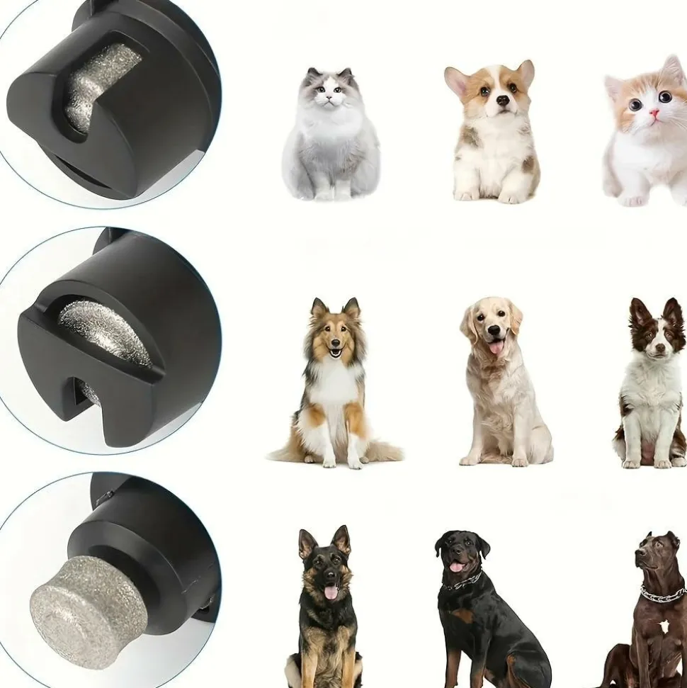 DOWNYPAWS - Broyeur à griffes électrique, batterie lithium, chargement usb pour chats et chiens (petits et moyens)