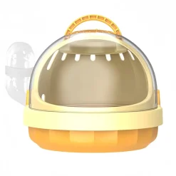 DOWNYPAWS - Cage à emporter pour hamster ufo : planeur à sucre adaptée aux ours dorés petite boîte d'élevage