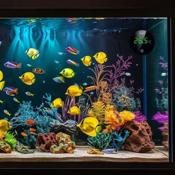DOWNYPAWS - Capteur température aquarium - monitoring précis
