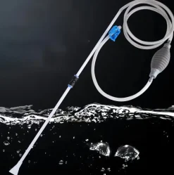 DOWNYPAWS - Changeur D'eau D'aquarium : Petite Pompe à Siphon, Aspiration Des Excréments, Fournitures De Nettoyage