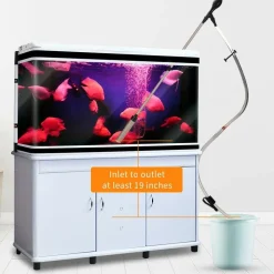 DOWNYPAWS - Changeur d'eau pneumatique semi - automatique pour aquarium