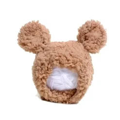 DOWNYPAWS - Chapeau ours pour animaux de compagnie, col règlable