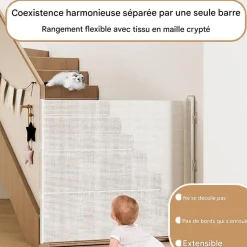 DOWNYPAWS - Chatière en filet évolutif