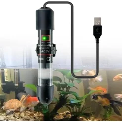 DOWNYPAWS - Chauffage aquarium mini usb - protection surchauffe