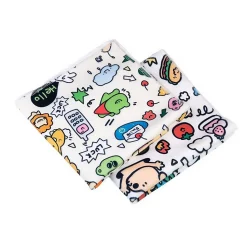 DOWNYPAWS - Chiffon de toilettage anti-évasion pour chat, sac auto-adhésif pour coupe et nettoyage faciles des ongles