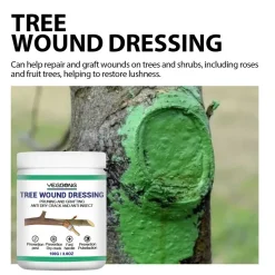 DOWNYPAWS - Cicatrisant pour arbres avec brosse-100 g + pinceau